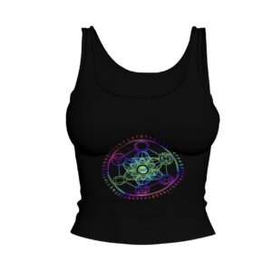 Women's Metatron Tank Top - Fibonacci